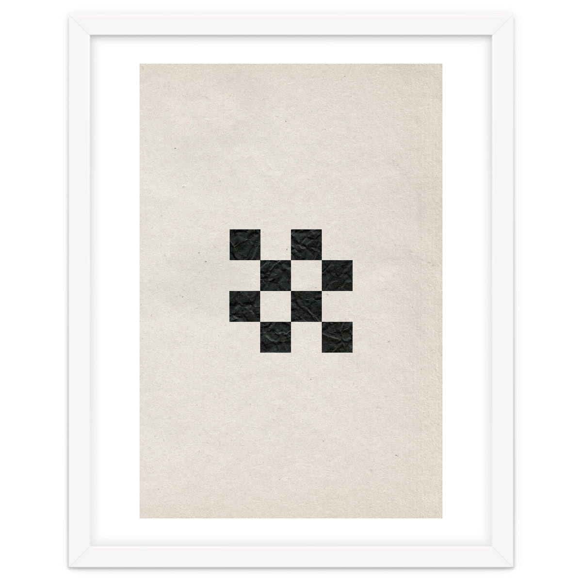 Monochrome chess board