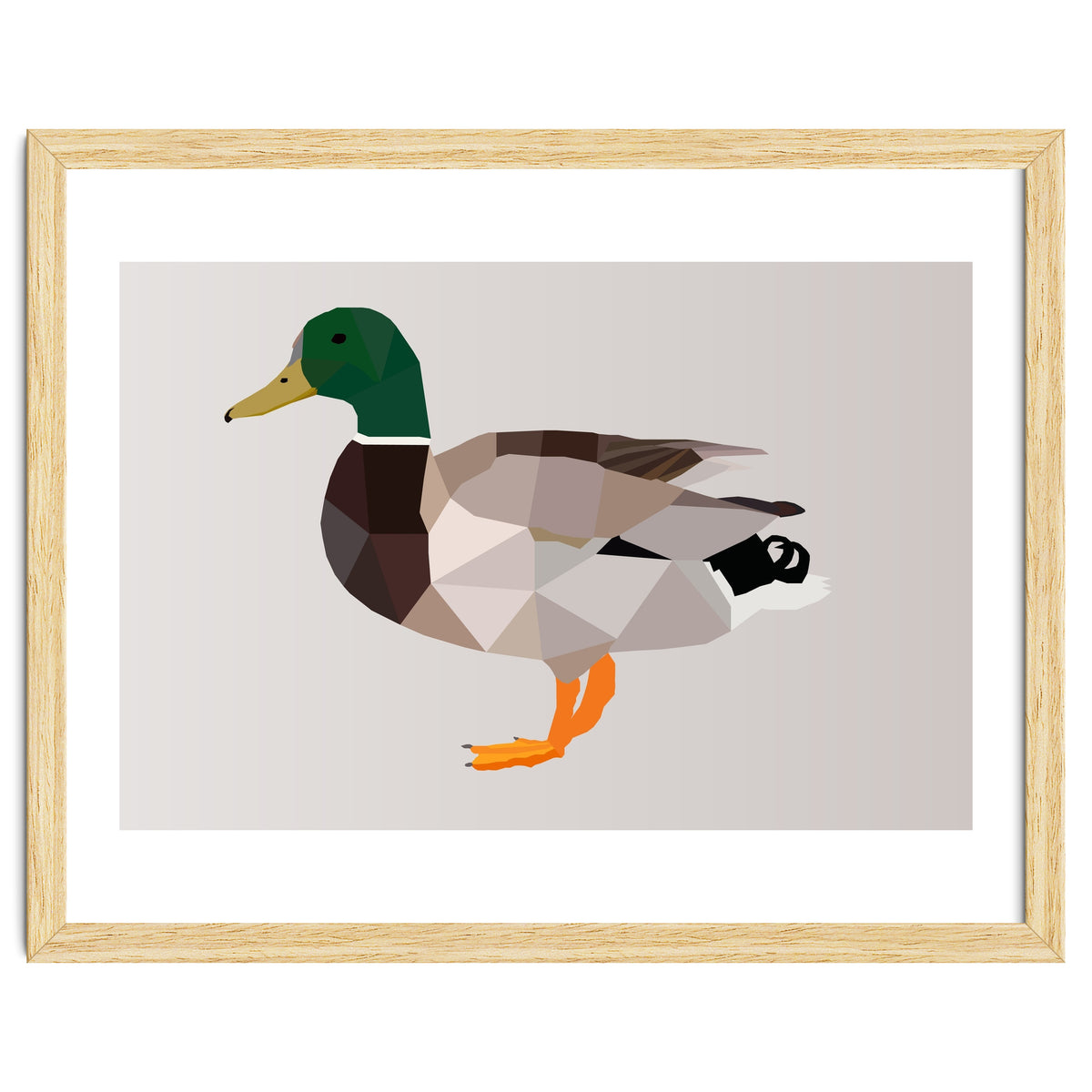 Duck Low Poly Art