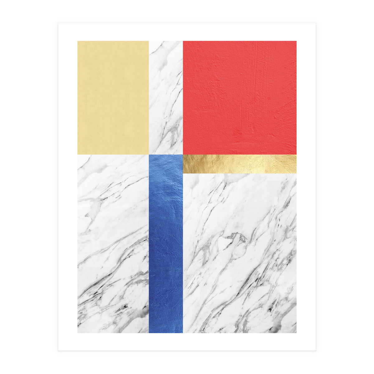 Geometric and golden VII (Print Only)