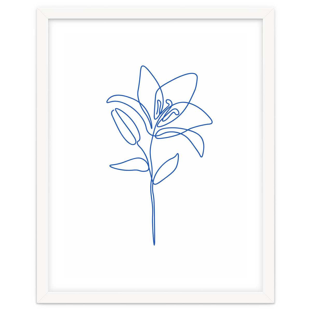 One Line Flower II