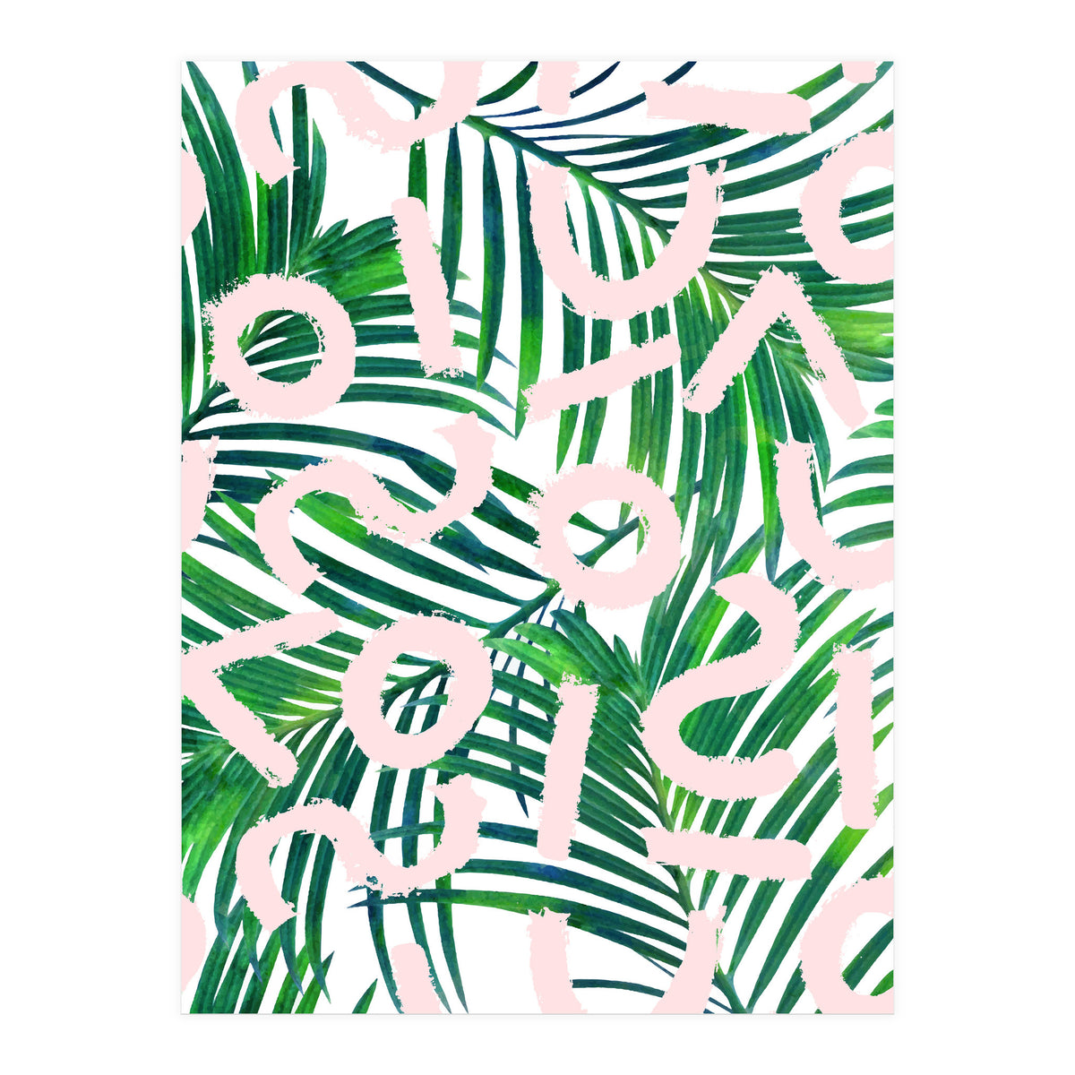 Palm + Pastel (Print Only)