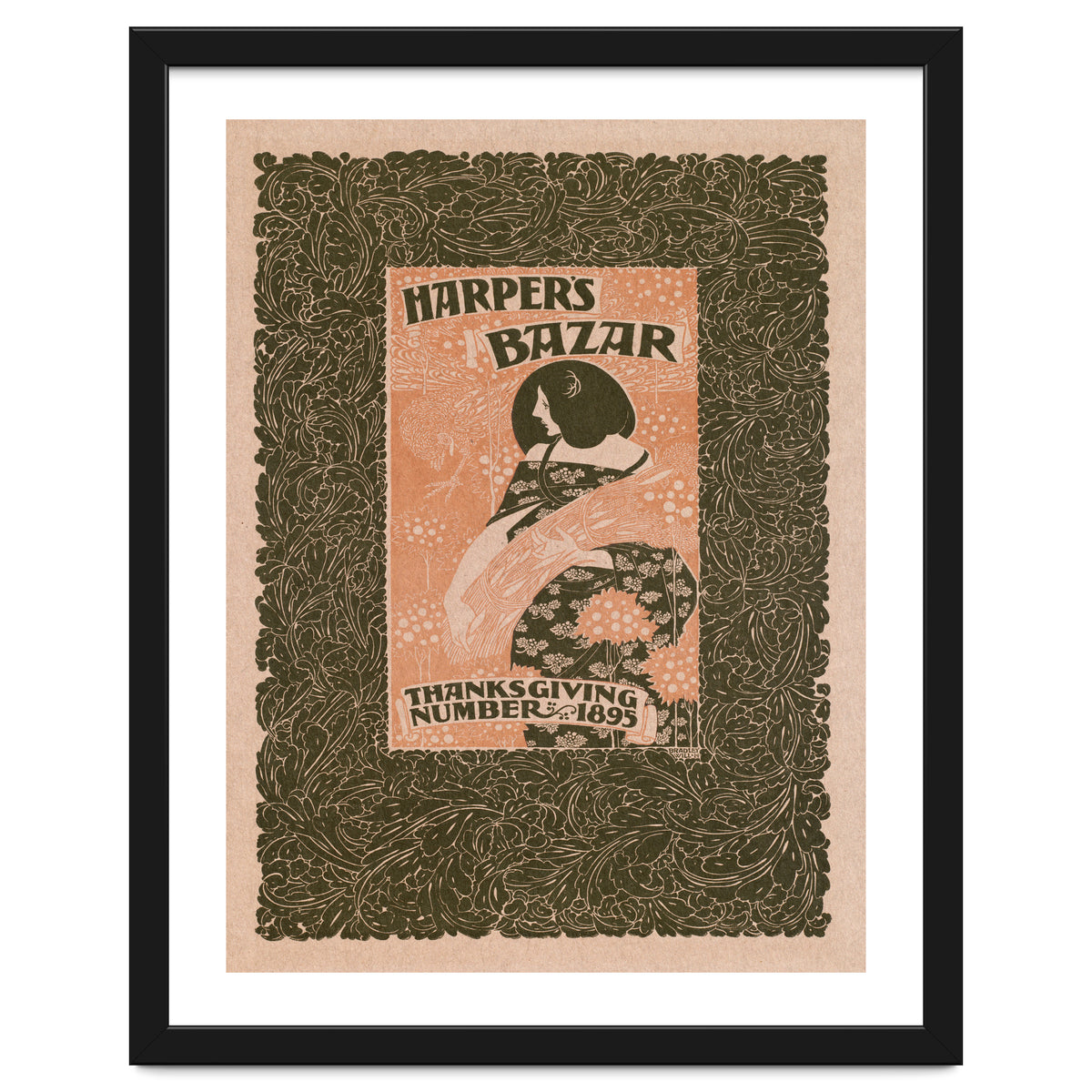 Harpers Bazar Thanksgiving Advertisement