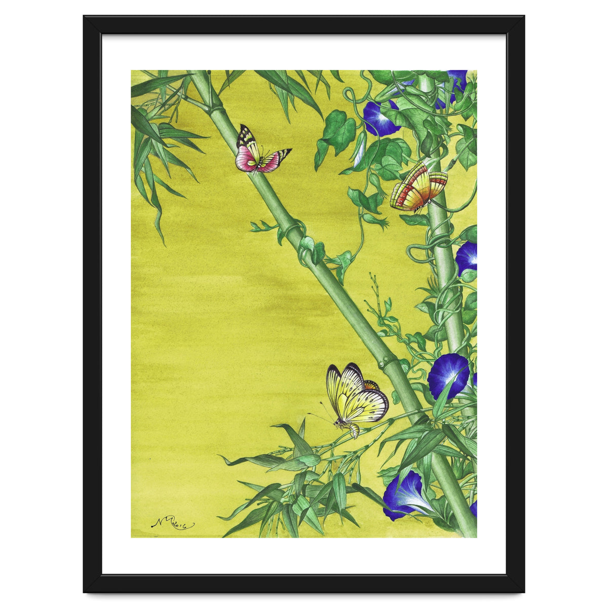 Butterflies & Bamboo