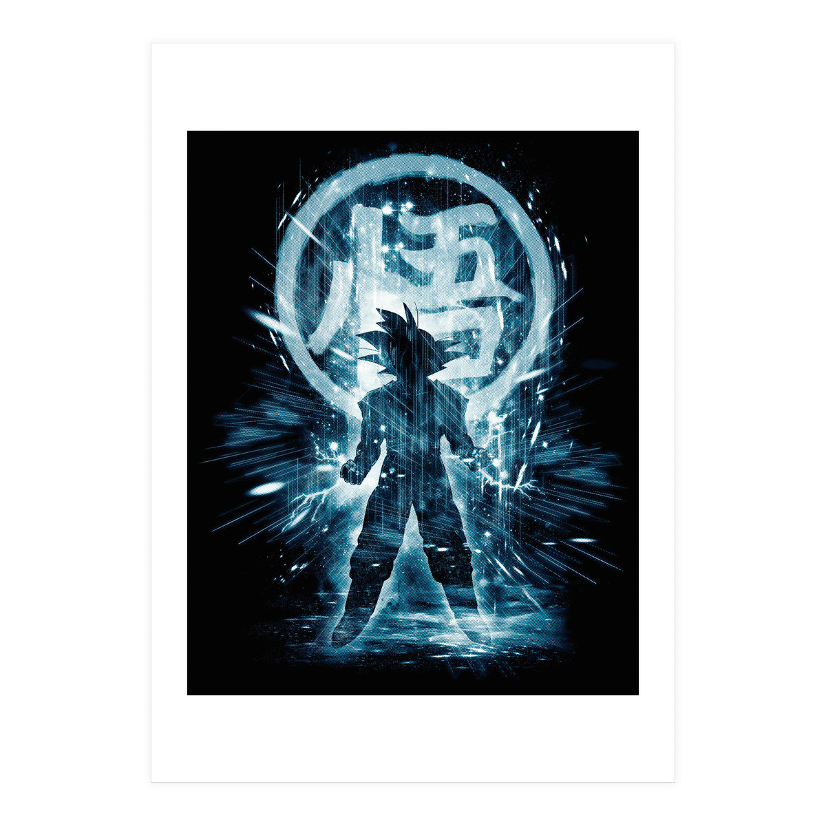 Storm Goku Blue (Print Only)