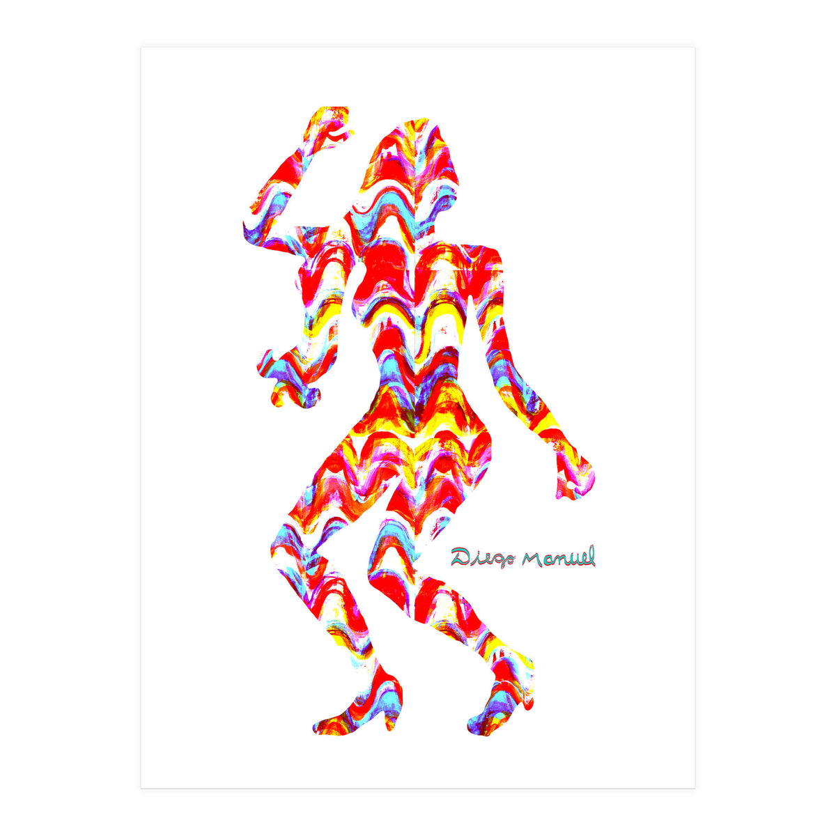 Dance Girl B 17  (Print Only)