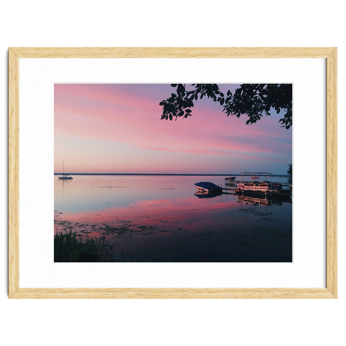 Magic hour on the lake