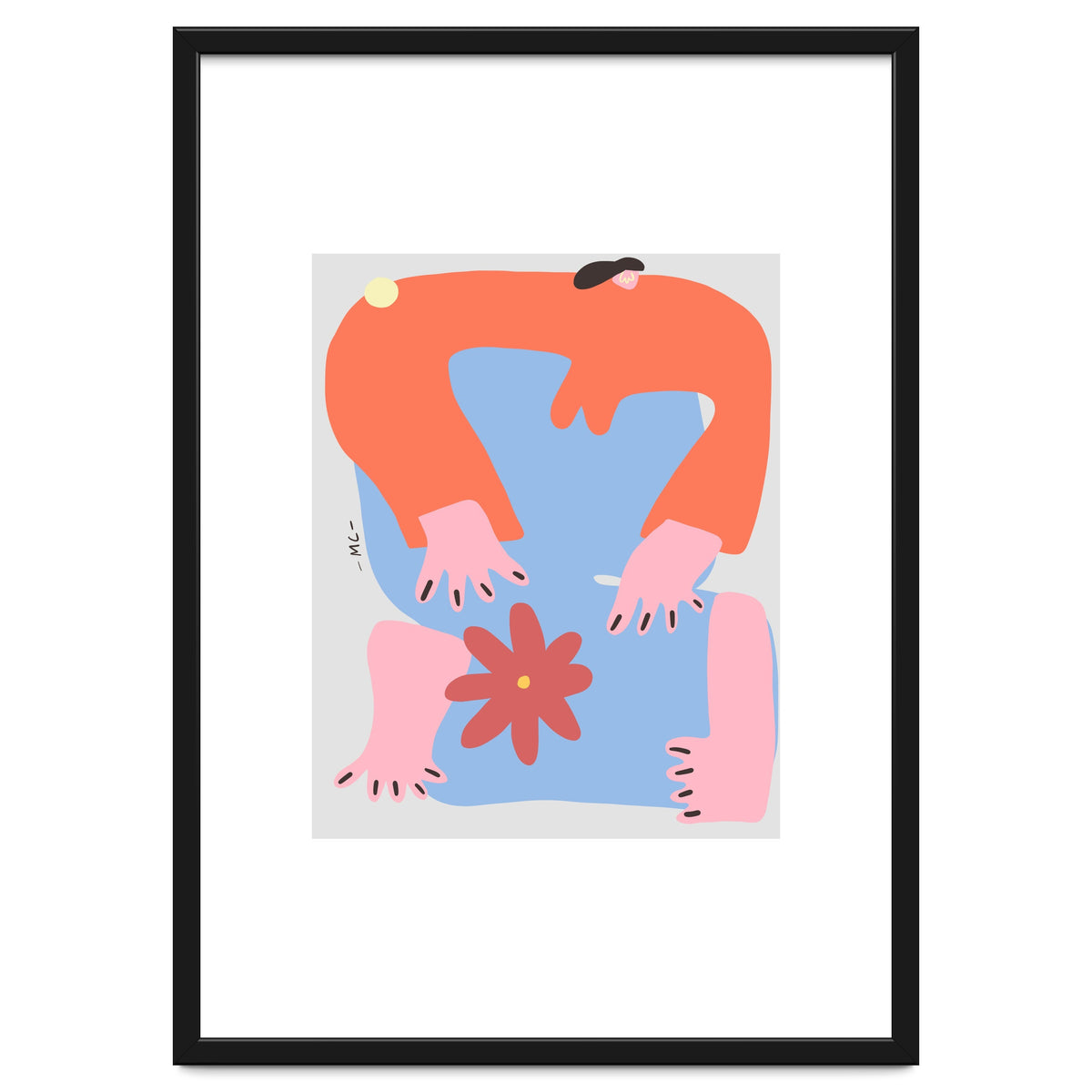 Women And The Flower