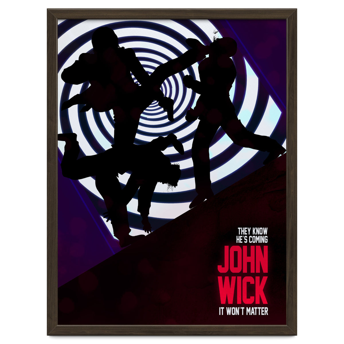 John Wick Minimal Movie Poster