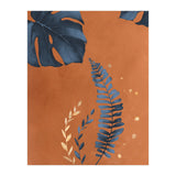 Monstera Leaf Terracotta (Print Only) thumbnail