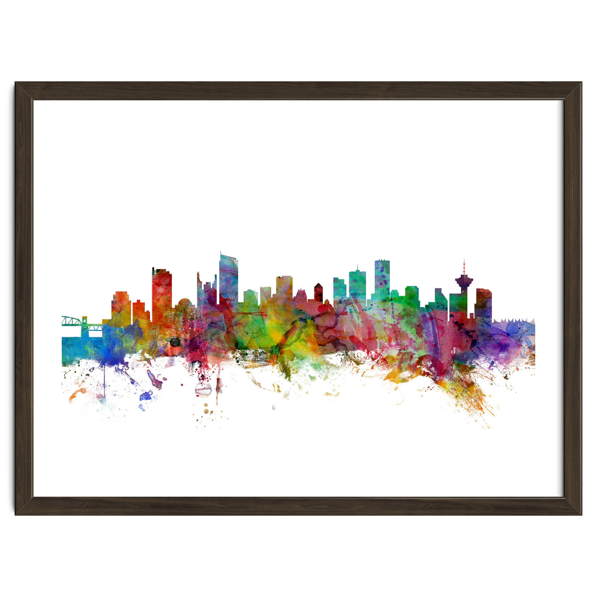 Vancouver Canada Skyline