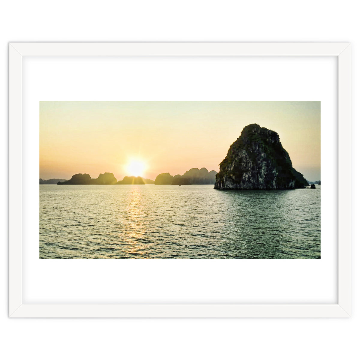 Sunset, Halong Bay