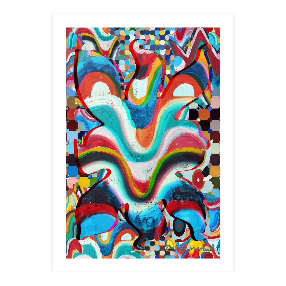 Pop Abstract 2023 Tapiz 83 (Print Only)