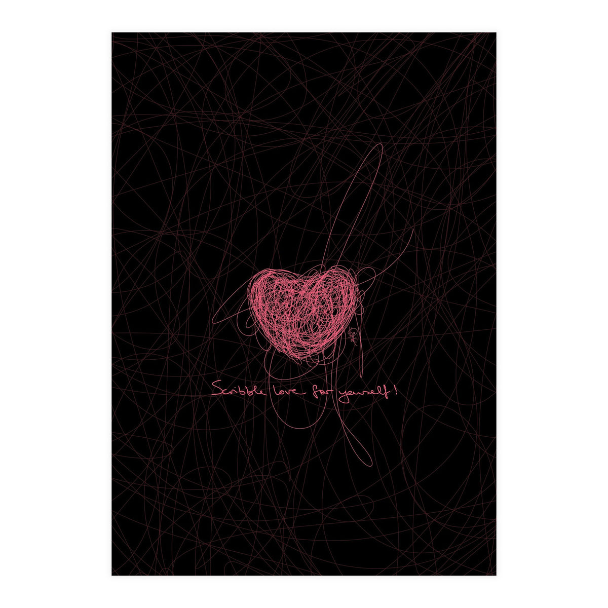 Sentimental Scribble 2 (Print Only)