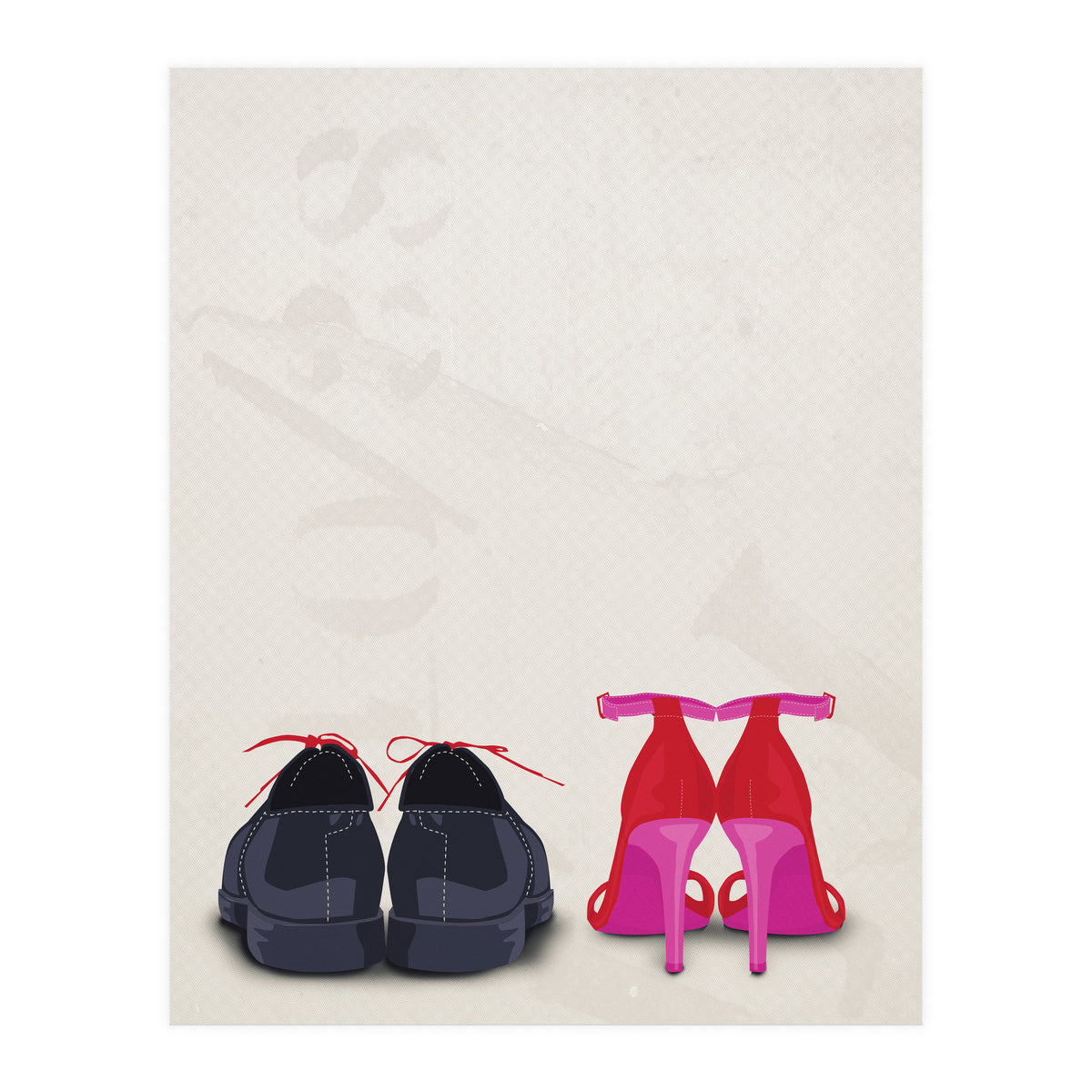 His and her shoes (Print Only)
