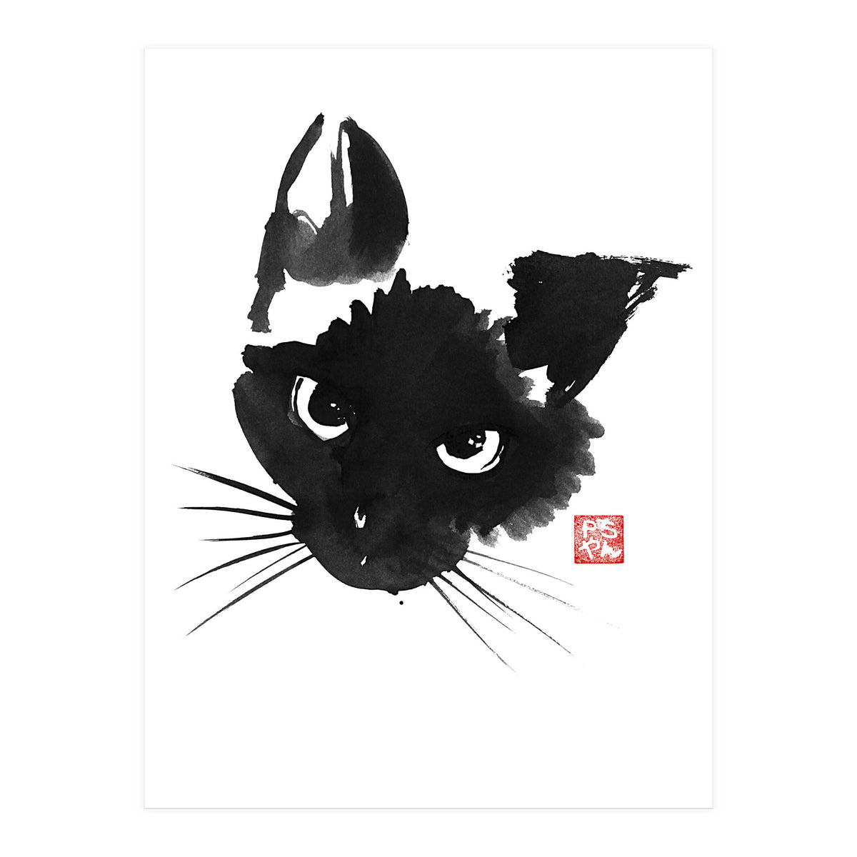 Siamese Cat (Print Only)