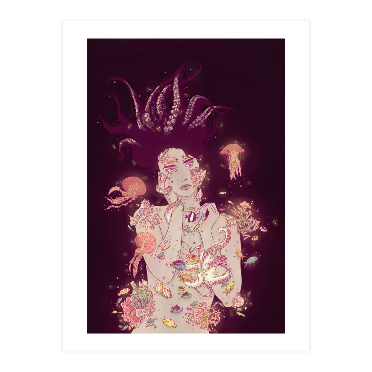 Abyss Lady (Print Only)