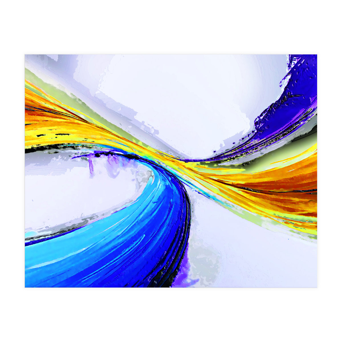 Abstract Art Britto - QB296 (Print Only)