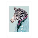 Zebra Blue (Print Only) thumbnail