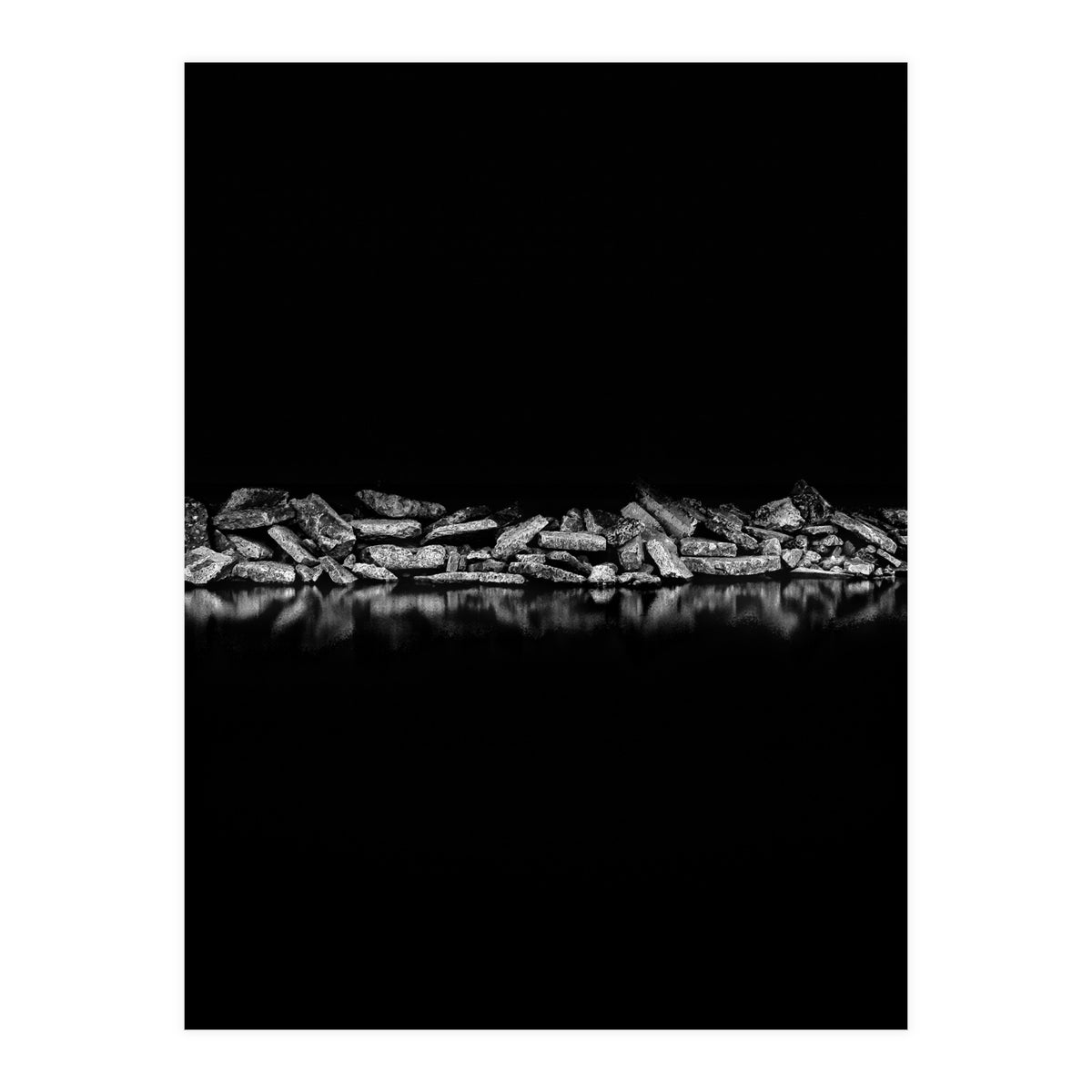 Ashbridges Bay Toronto Canada Breakwall No 1 (Print Only)