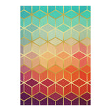 Colorful and golden pattern II (Print Only) thumbnail