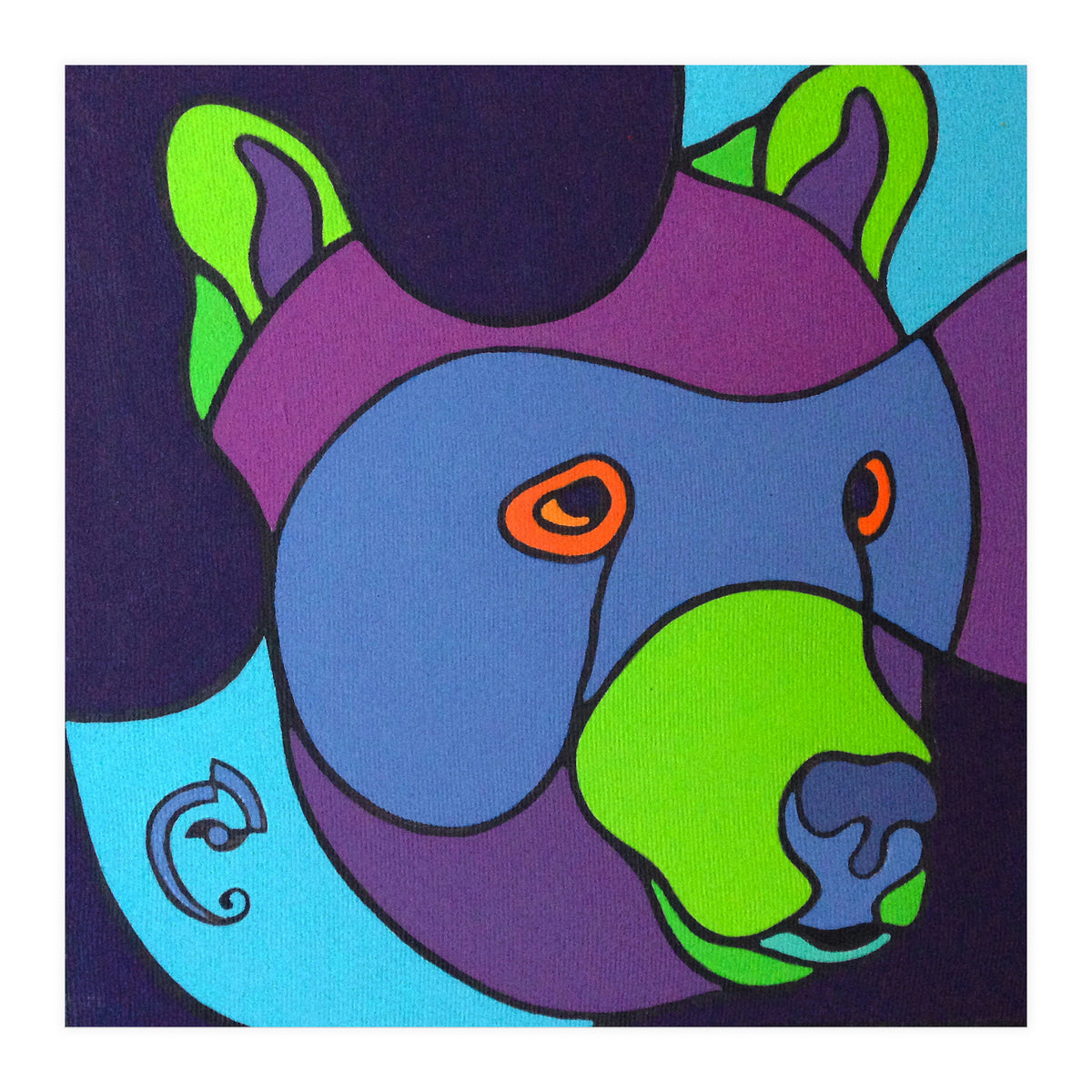 Bear by Chameleon Amour (Print Only)