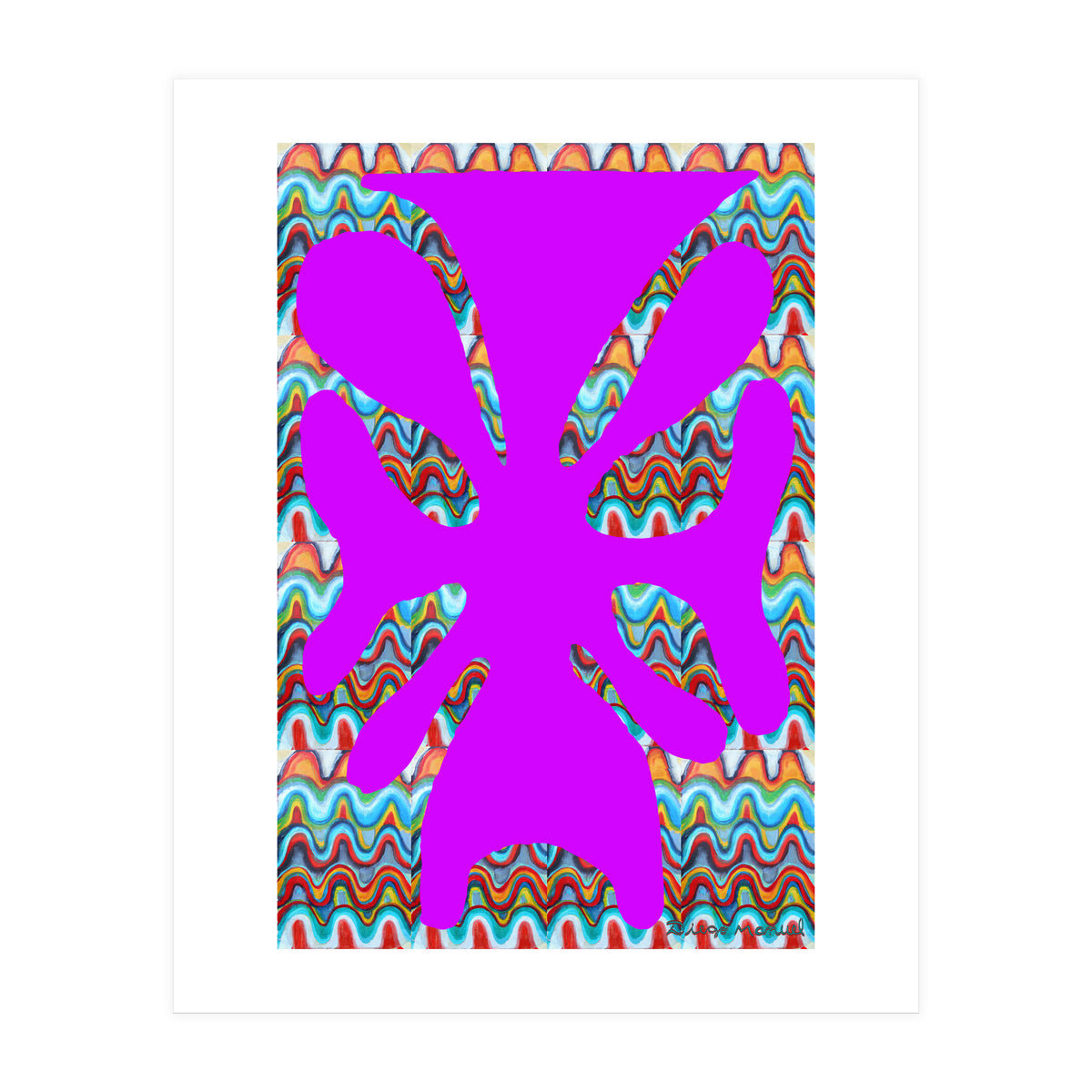 Pop Abstract 2023 Tapiz 4 (Print Only)