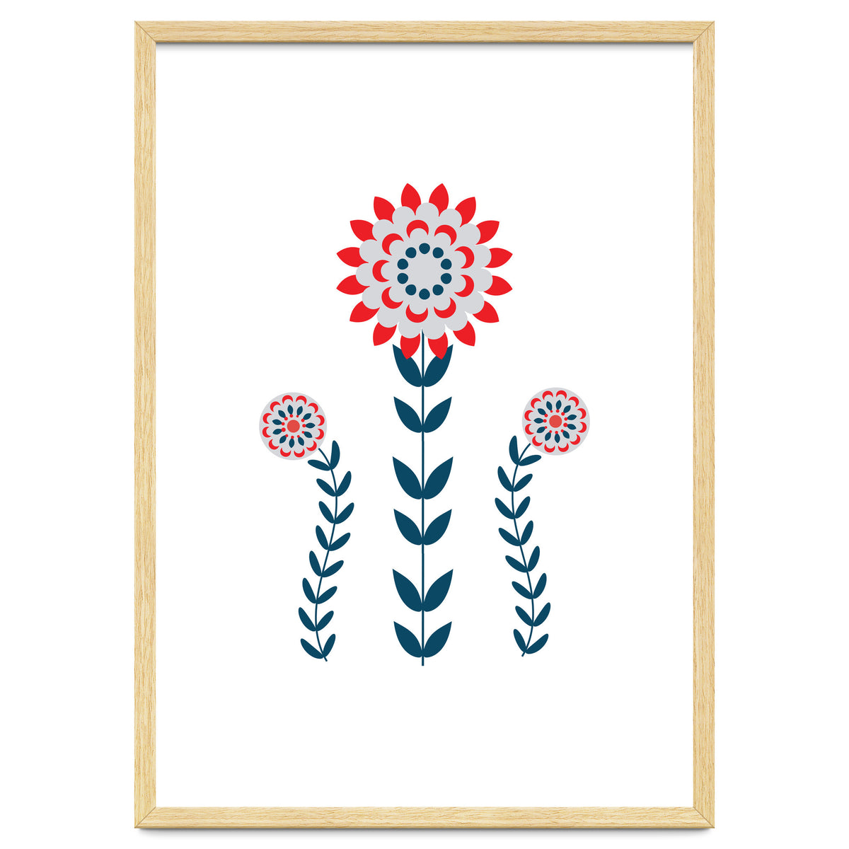 Scandi Folk Flowers