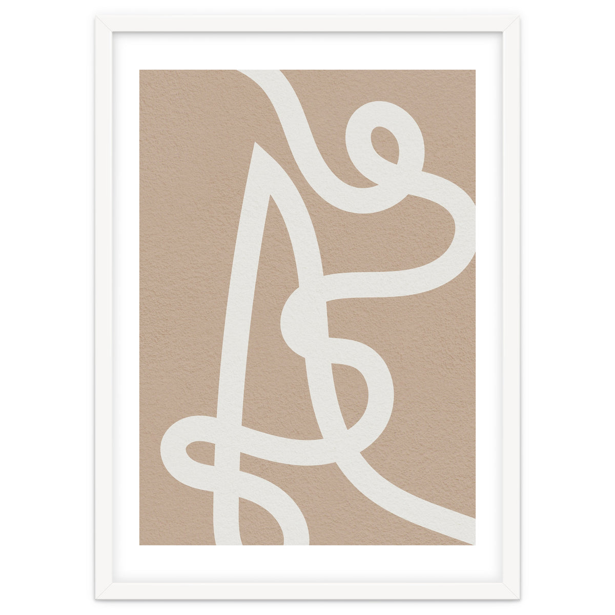 Abstract Minimal Line Art