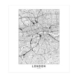 London White Map (Print Only) thumbnail