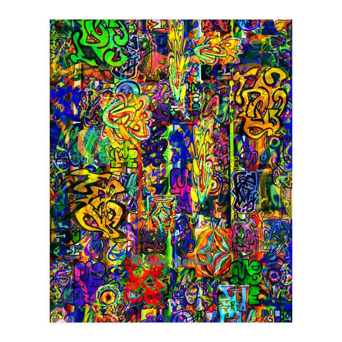 Graffiti Digital 2022 406 (Print Only)