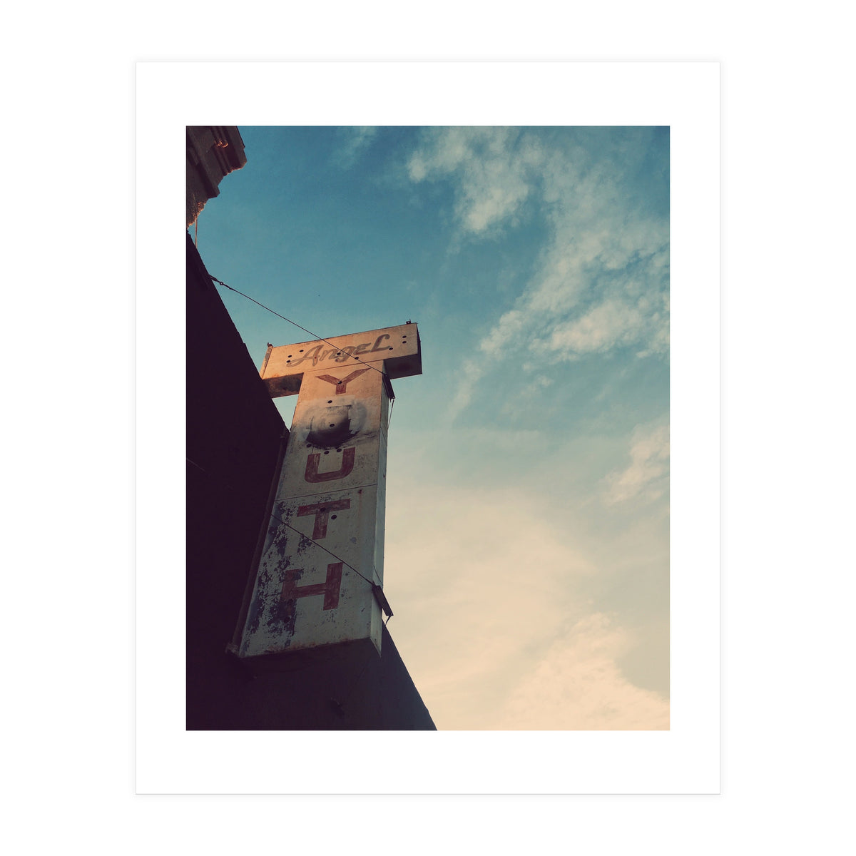 Angel Youth sign (Print Only)