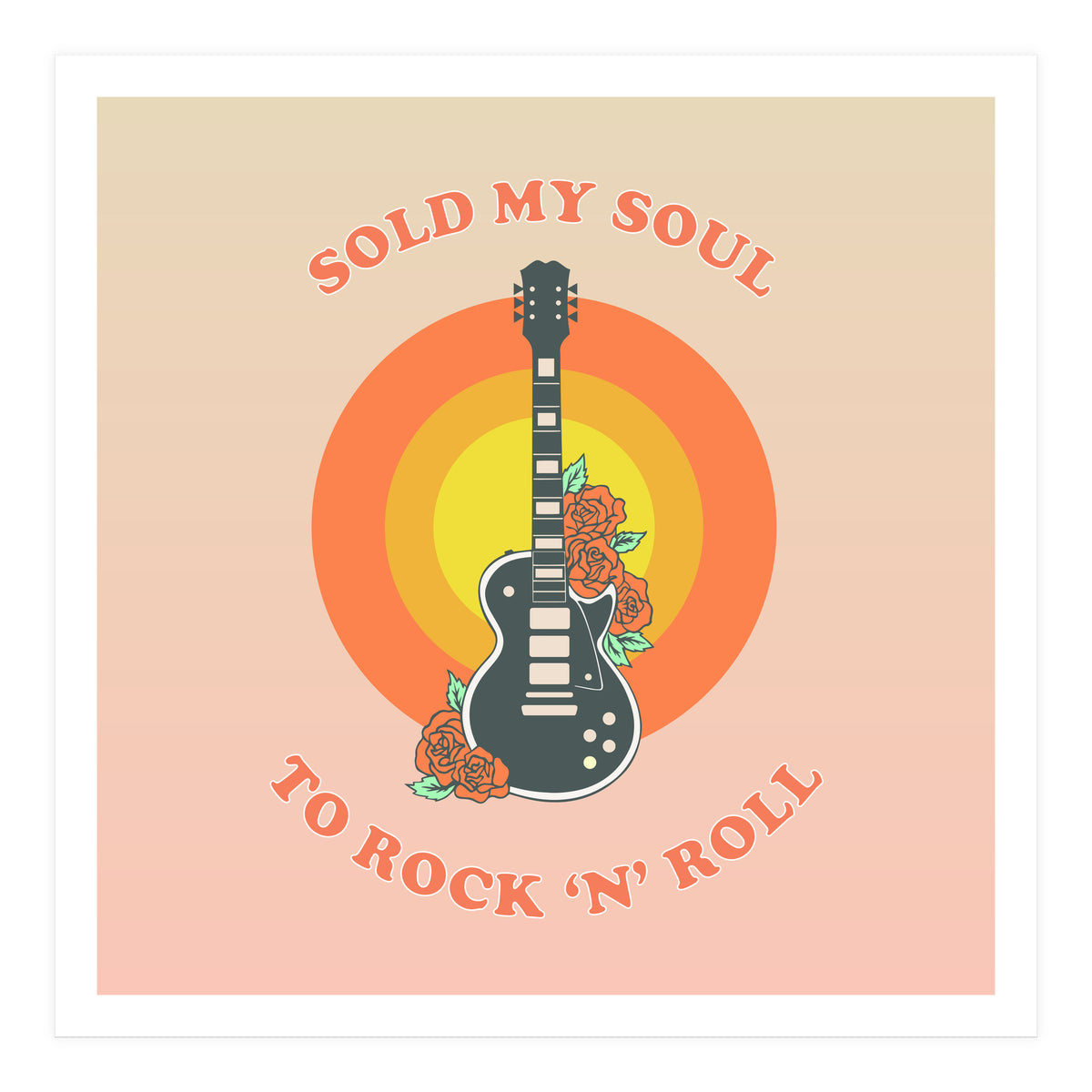 Sold My Soul to Rock 'N' Roll (Print Only)