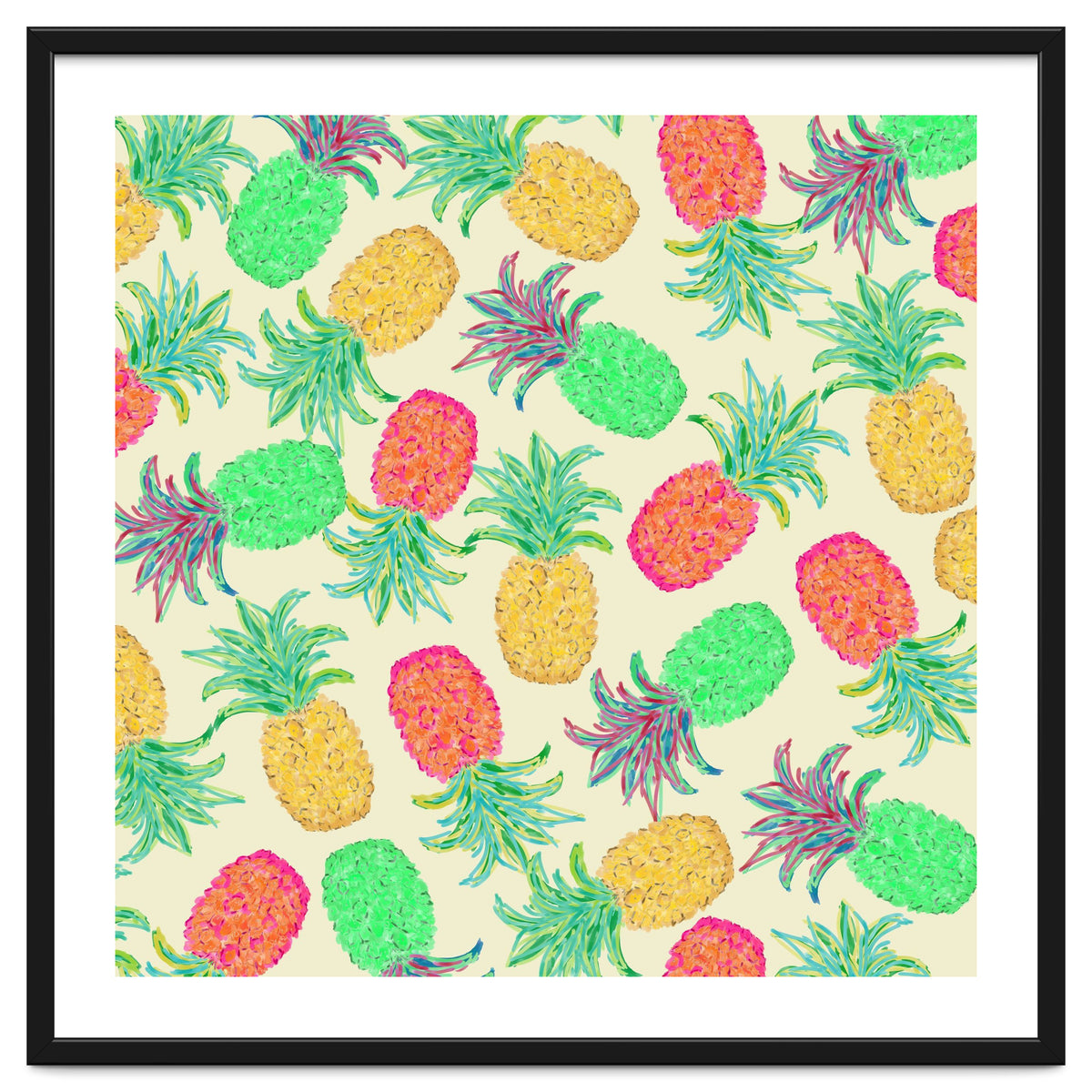 Pineapple Pandemonium Multicolo