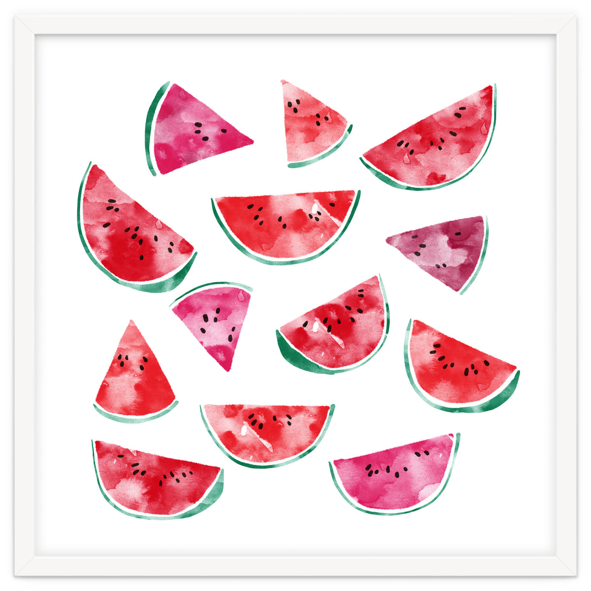 Watercolour Watermelons