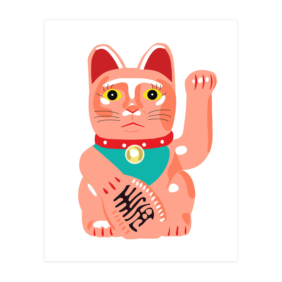 Lucky Cat (Print Only)