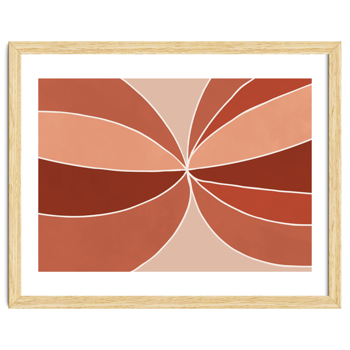 Boho Earth Tones Lines