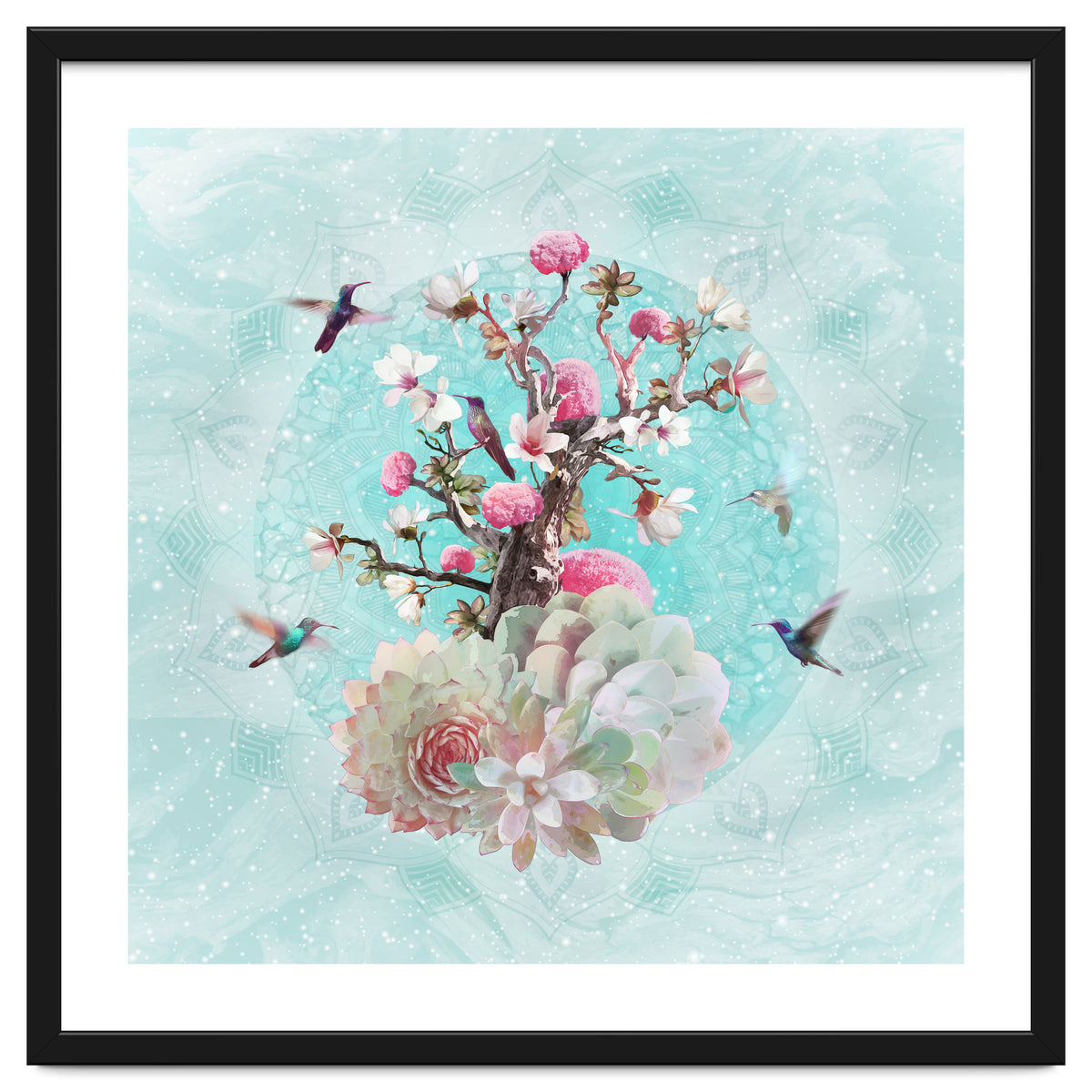 Floral Hummingbird