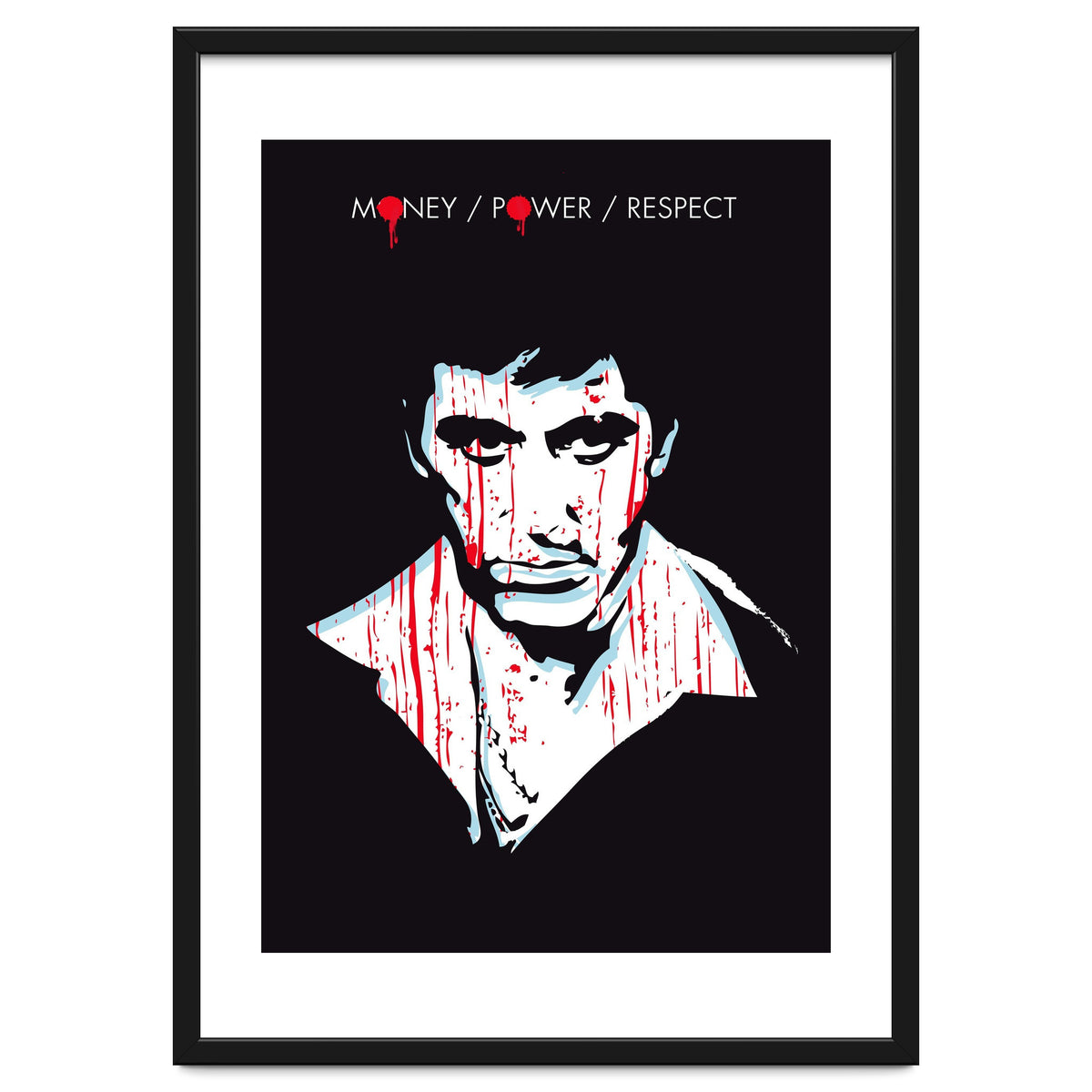 Tony Montana Scarface movie poster