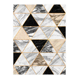 Marble Triangles 2 - Black and White (Print Only) thumbnail