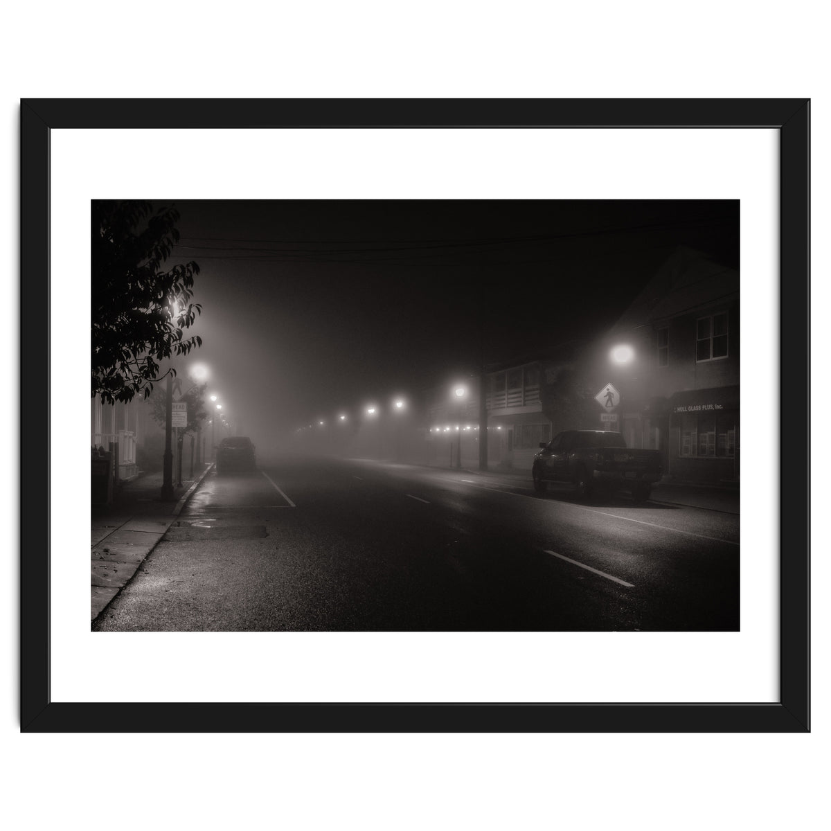 Foggy evening, Hull, Massachusetts
