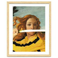 Venus of Sandro Botticelli and Beatrix Kiddo from Kill Bill