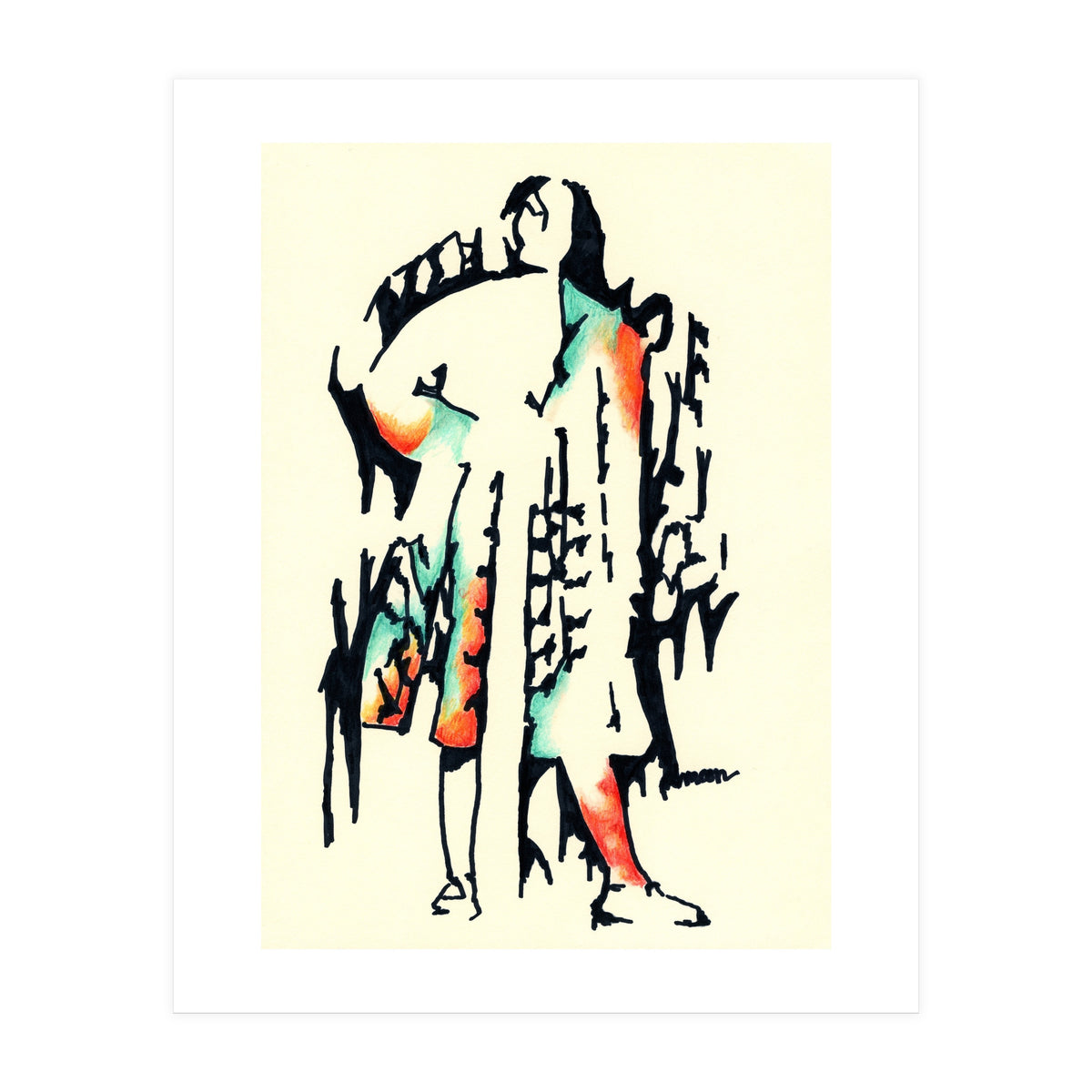 Turn to the left (Print Only)