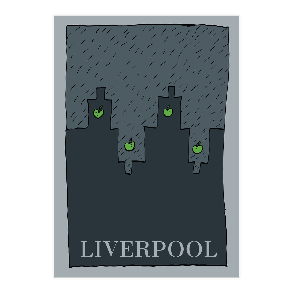 Abstract Liverpool (Print Only)