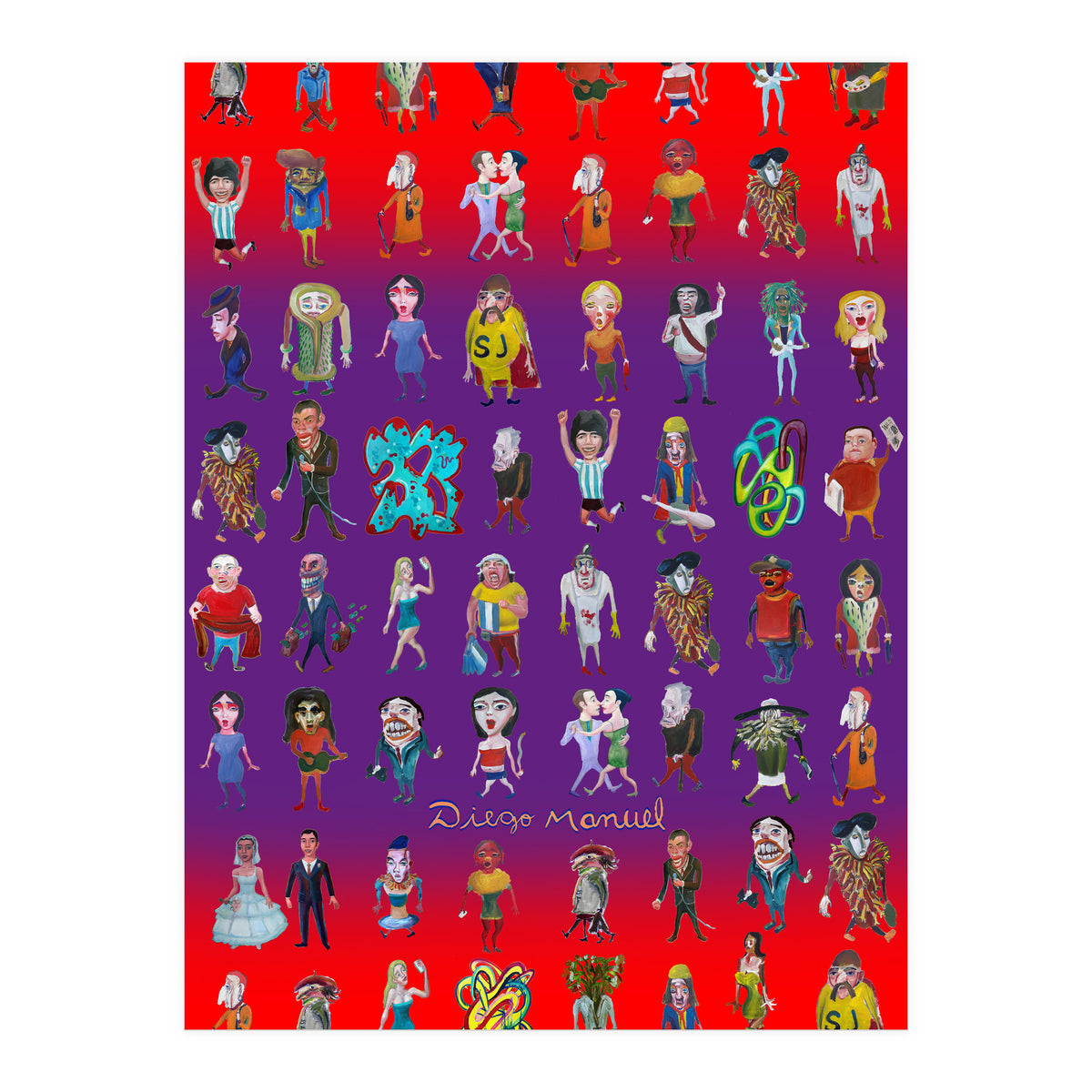 Gente Del Barrio C (Print Only)