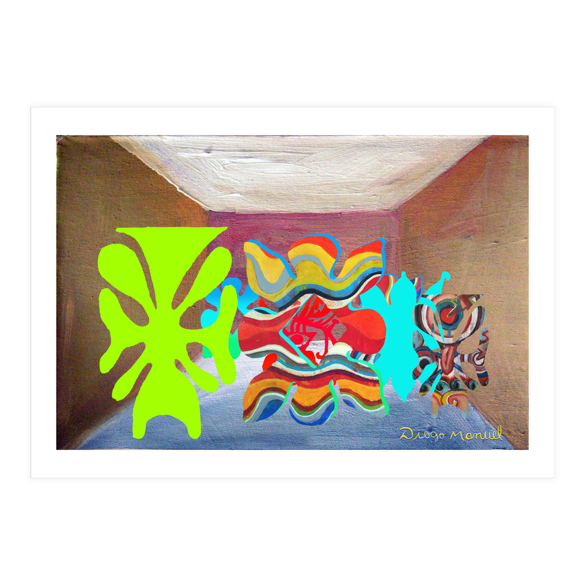 Pop Abstract Escena 2023 1 (Print Only)