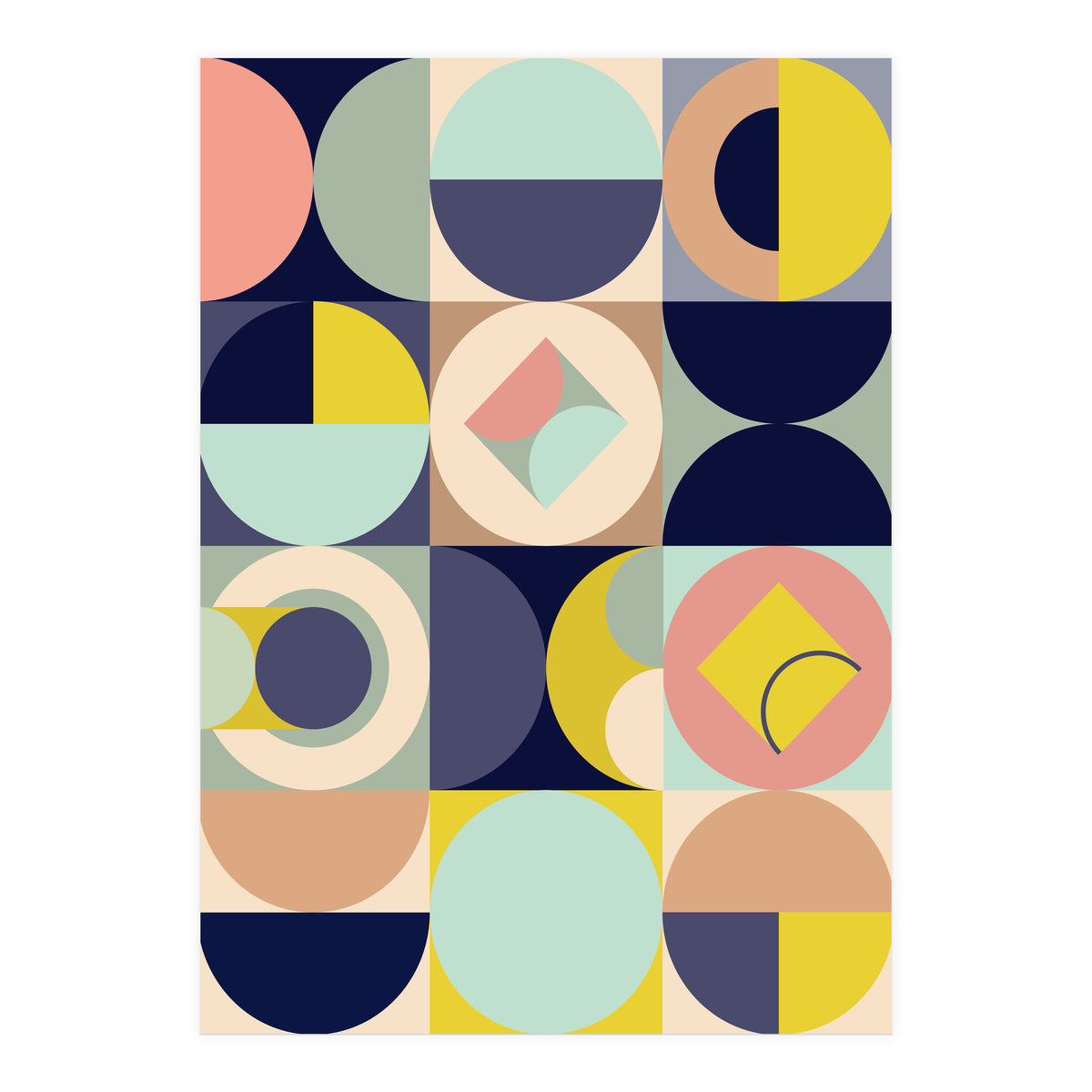 Mescolanza - Rebelion of Geometrica  (Print Only)