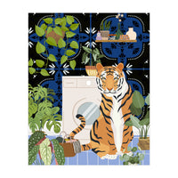 Tiger in My Laundry Room (Print Only)