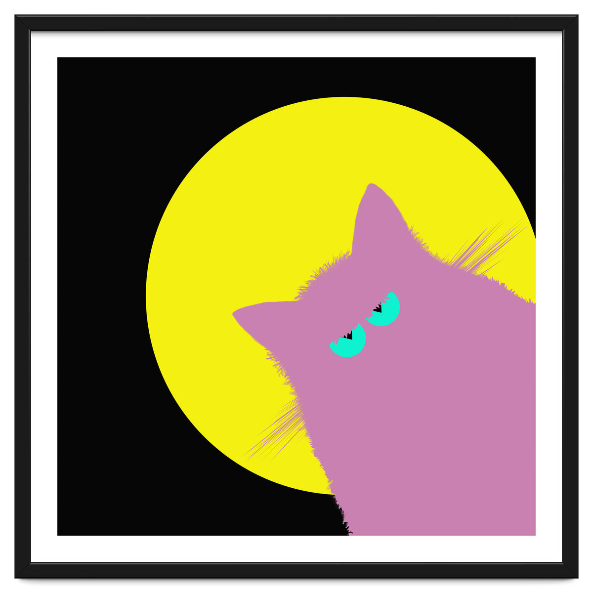 Full Moon Lilac Cat