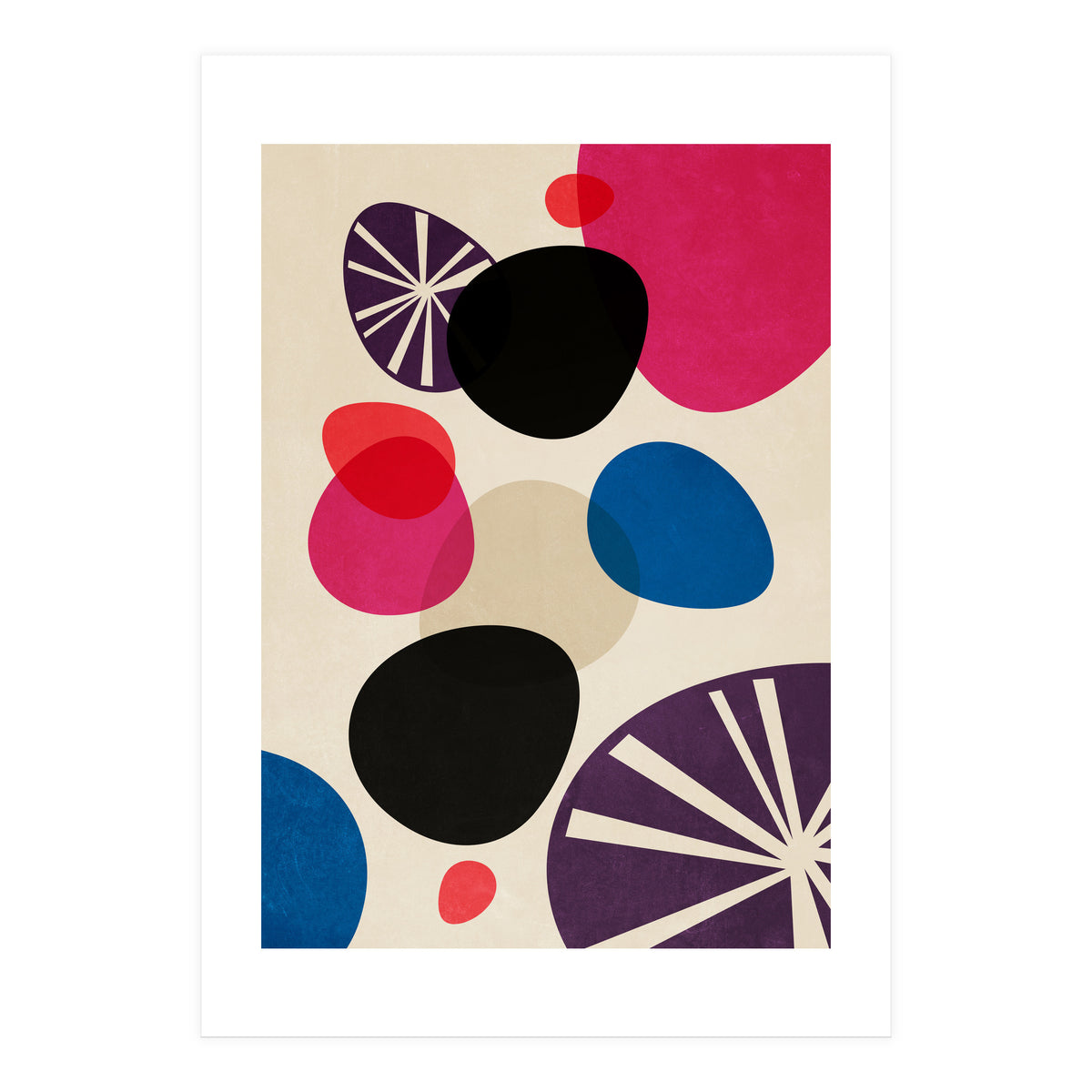 Pebbles in the Sandy Ground (Print Only)