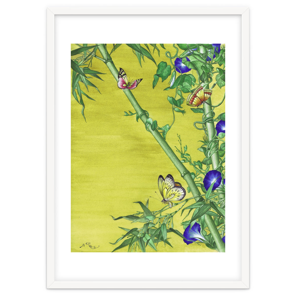 Butterflies & Bamboo